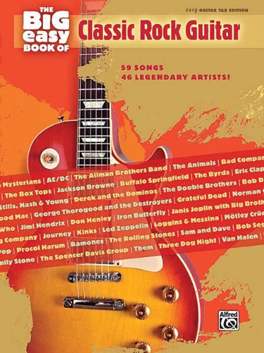 Book Cover The Big Easy Book Of Classic Rock Guitar
