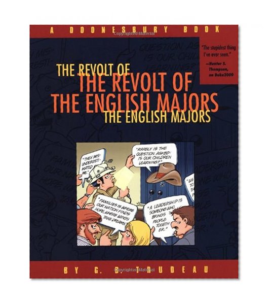Book Cover The Revolt Of The English Majors:  A Doonesbury Book