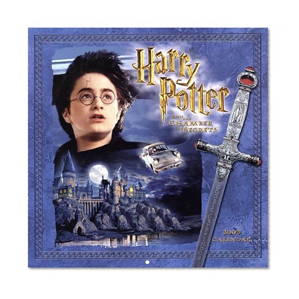 Harry Potter and the Chamber of Secrets 2003 Wall Calendar