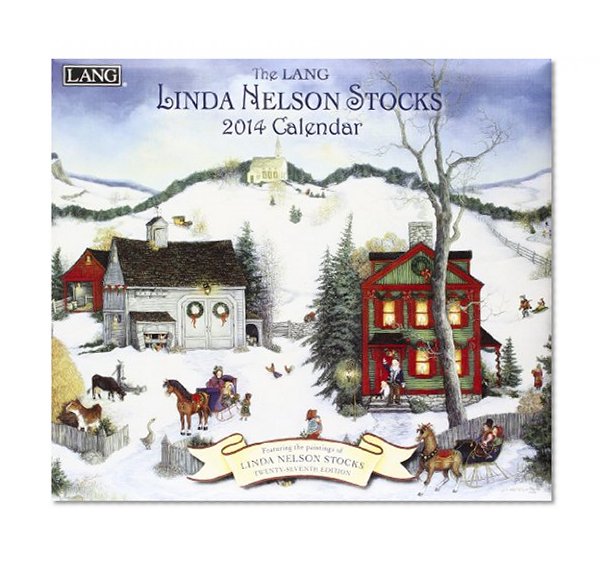 Lang 13.375 x 24 Inches Linda Nelson Stocks Wall 2014 Calendar, (1001693)
