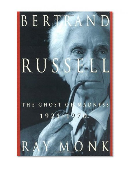 Book Cover Bertrand Russell: 1921-1970, The Ghost of Madness