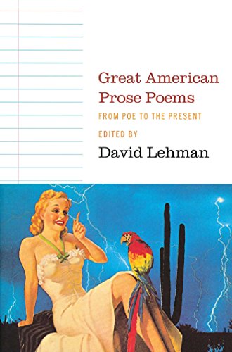 Book Cover Great American Prose Poems: From Poe to the Present
