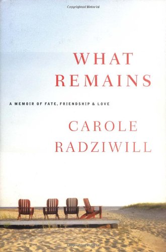 Book Cover What Remains: A Memoir of Fate, Friendship, and Love