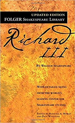 Book Cover Richard III (Folger Shakespeare Library)