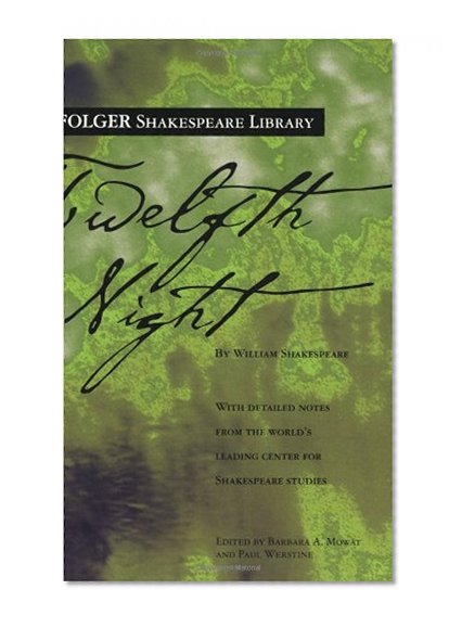 Book Cover Twelfth Night (Folger Shakespeare Library)