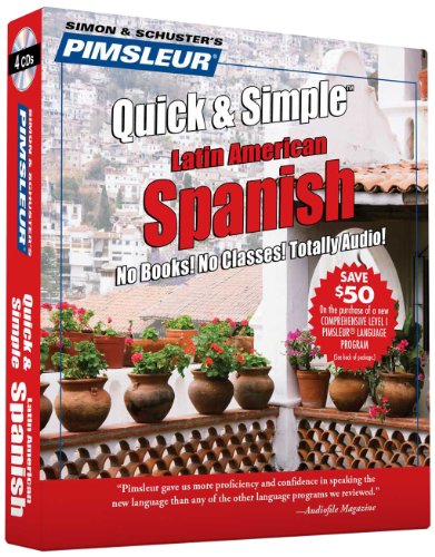 Book Cover Pimsleur Quick & Simple Latin American Spanish