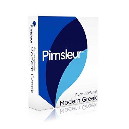 Book Cover Pimsleur Greek (Modern) Conversational Course - Level 1 Lessons 1-16 CD: Learn to Speak and Understand Modern Greek with Pimsleur Language Programs
