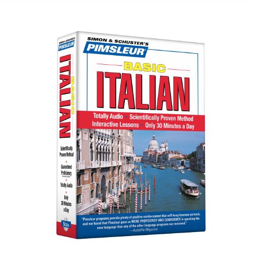 Book Cover Pimsleur Italian Basic Course - Level 1 Lessons 1-10 CD: Learn to Speak and Understand Italian with Pimsleur Language Programs (1)