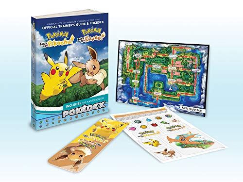 Book Cover Pokémon: Let's Go, Pikachu! & Pokémon: Let's Go, Eevee!: Official Trainer's Guide & Pokédex (Pokemon (Prima Official Guide/Official Pokedex Guide))