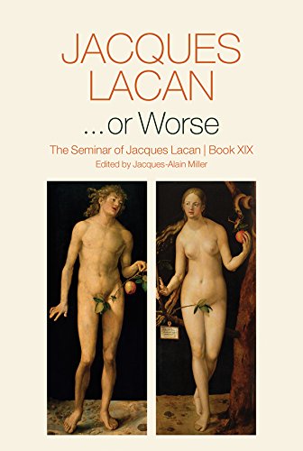 Book Cover ...or Worse: The Seminar of Jacques Lacan