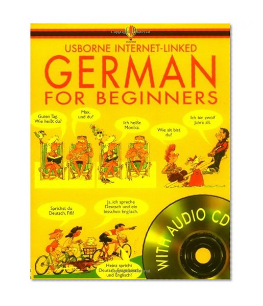 Book Cover German for Beginners (Internet Linked)