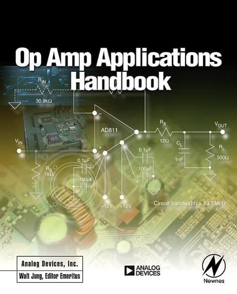 Book Cover Op Amp Applications Handbook (Analog Devices Series)