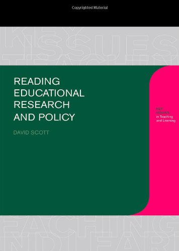 Book Cover Reading Educational Research and Policy (Learning about Teaching)