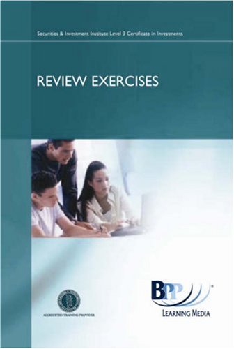 SII - Unit 8 Investment and Risk: Review Exercises