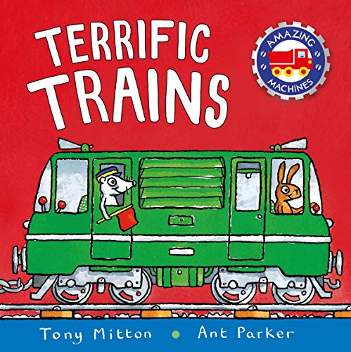Book Cover Terrific Trains (Amazing Machines)