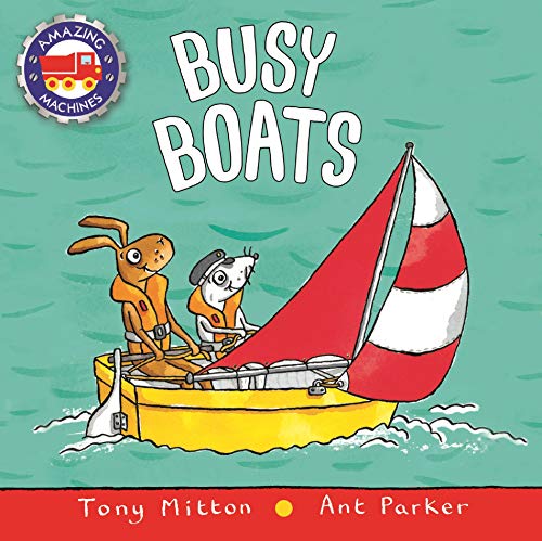 Book Cover Busy Boats (Amazing Machines)