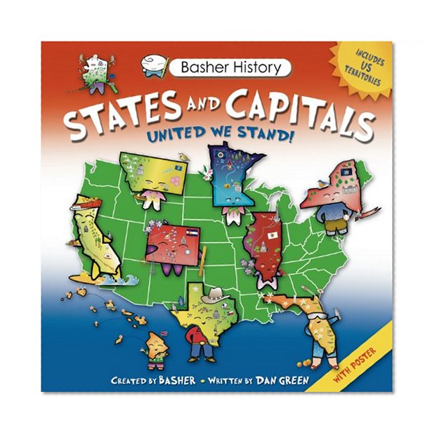 Book Cover Basher History: States and Capitals: United We Stand