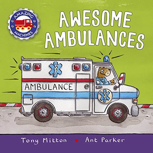 Book Cover Awesome Ambulances (Amazing Machines)