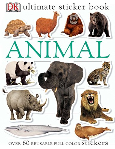 Book Cover Ultimate Sticker Book: Animals (Ultimate Sticker Books)