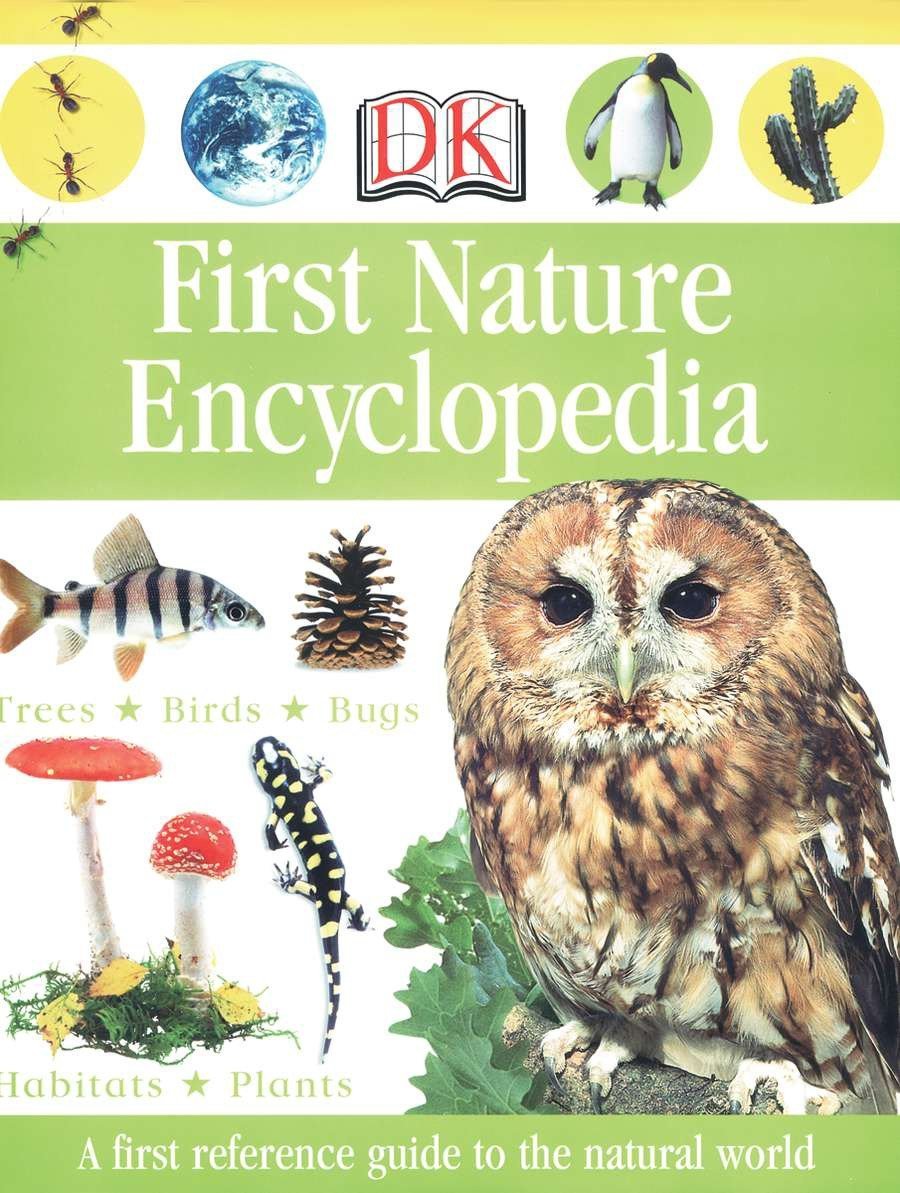 Book Cover First Nature Encyclopedia (DK First Reference)