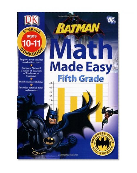 Math Made Easy: Batman: Fifth Grade