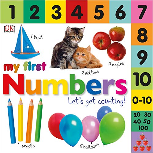 Book Cover Tabbed Board Books: My First Numbers: Let's Get Counting! (My First Tabbed Board Book)