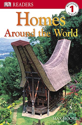 Book Cover DK Readers L1: Homes Around the World (DK Readers Level 1)