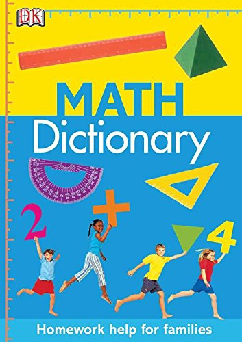 Book Cover Math Dictionary: Homework Help for Families