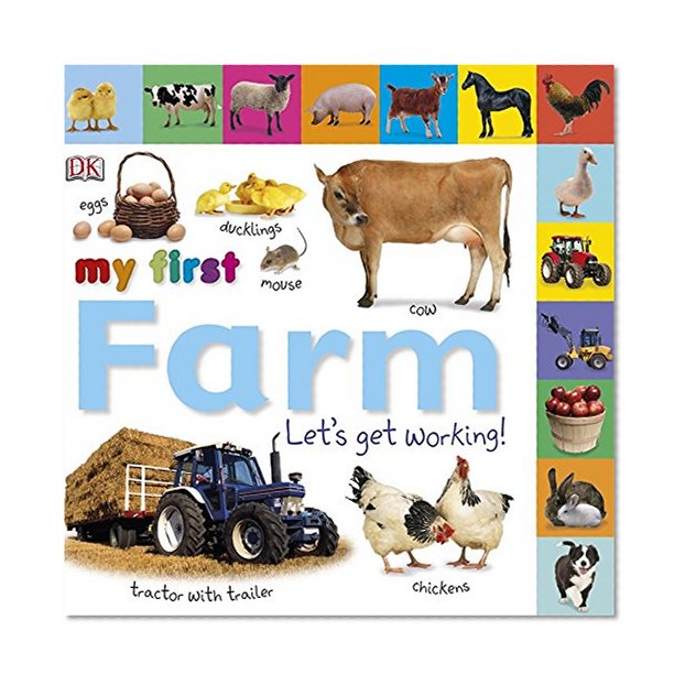 Book Cover Tabbed Board Books: My First Farm: Let's Get Working! (Tab Board Books)