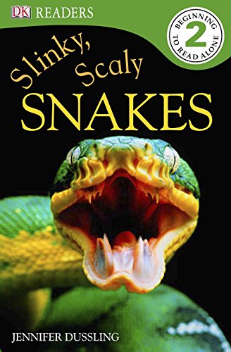 Book Cover DK Readers L2: Slinky, Scaly Snakes (DK Readers Level 2)