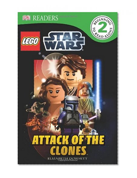 Book Cover DK Readers L2: LEGO Star Wars: Attack of the Clones