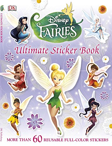Book Cover Ultimate Sticker Book: Disney Fairies: More Than 60 Reusable Full-Color Stickers (Ultimate Sticker Books)