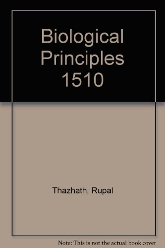Biological Principles 1510 Lab Manual