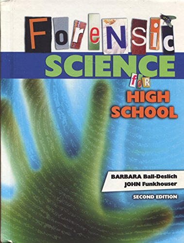 Book Cover Forensic Science for High School Student Text + 6 Year Online License
