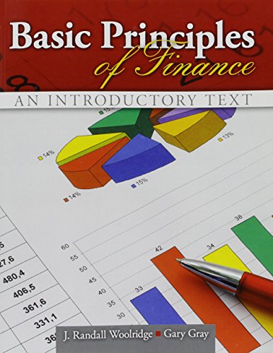 Book Cover Basic Principles of Finance: An Introductory Text