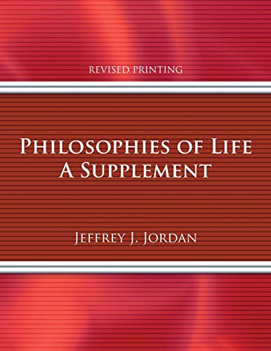 Book Cover Philosophies of Life: A Supplement