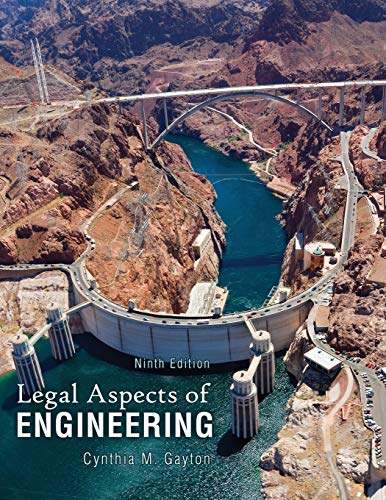 Book Cover Legal Aspects of Engineering