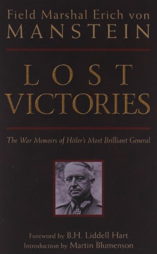 Book Cover Lost Victories: The War Memoirs of Hitler's Most Brilliant General
