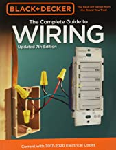 Book Cover Black & Decker The Complete Guide to Wiring, Updated 7th Edition: Current with 2017-2020 Electrical Codes (Volume 7) (Black & Decker Complete Guide)