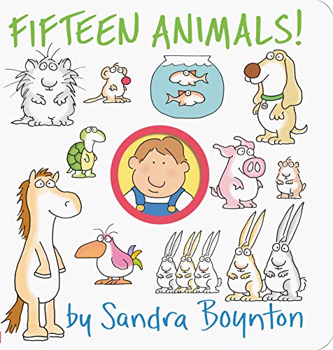 Book Cover Fifteen Animals! (Boynton on Board)