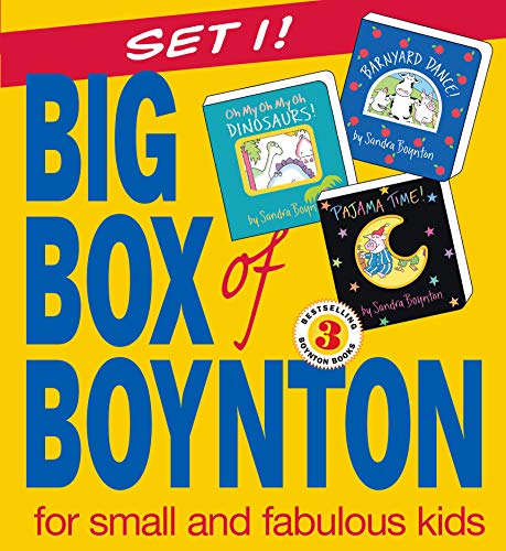 Book Cover Big Box of Boynton Set 1!: Barnyard Dance! Pajama Time! Oh My Oh My Oh Dinosaurs! (Boynton on Board)