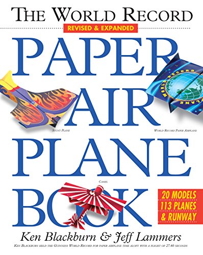 Book Cover The World Record Paper Airplane Book (Paper Airplanes)