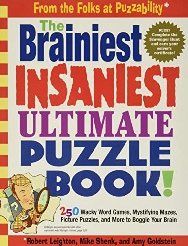 Book Cover The Brainiest Insaniest Ultimate Puzzle Book!
