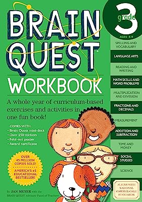 Book Cover Brain Quest Workbook: Grade 3