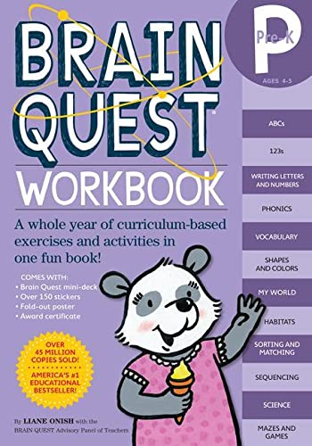 Book Cover Brain Quest Workbook: Pre-K