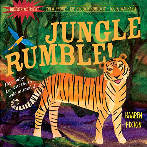 Book Cover Indestructibles: Jungle Rumble!: Chew Proof · Rip Proof · Nontoxic · 100% Washable (Book for Babies, Newborn Books, Safe to Chew)