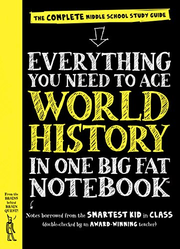 Book Cover Everything You Need to Ace World History in One Big Fat Notebook: The Complete Middle School Study Guide (Big Fat Notebooks)
