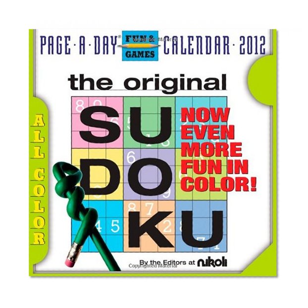 Sudoku 2012 Page-a-Day Calendar