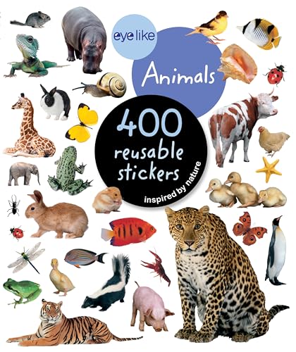 Book Cover Eyelike Stickers: Animals