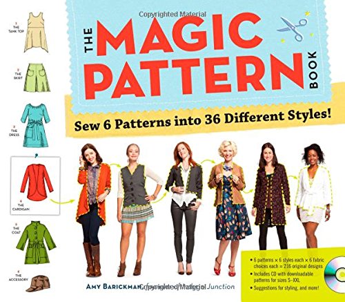 Book Cover The Magic Pattern Book: Sew 6 Patterns into 36 Different Styles!